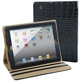 Dasein Matte Croco Compatible Case Cover for iPad 1 / 2 / New Pad