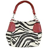 Je Veux Zebra Print Shoulder Bag