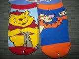 Disney Baby Sock Set ~ 2 Pair, 6-12 Months ~ Pooh & Tigger Playing Ball