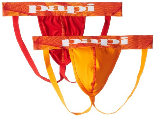 Papi Men's 2-Pack Microfusion Performance Jockstrap