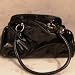 BLACK PATENT LEATHER HANDBAG