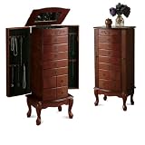 Large Mahogany Jewelry Chest Lingerie Chest