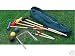 CROQUET SET/ TRADITIONAL/ NEW/ WOODEN GARDEN GAME