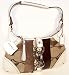 AUTHENTIC COACH SIGNATURE HAMPTONS STRIPE SMALL HOBO 10287 (Off White; Petite)