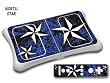 New Protective Skin for Nintendo Wii Fit Balance Board with E Shock impact protection - Northstar Blue