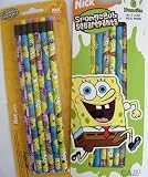  : Nick Jr Spongebob Squarepants pencil set : 12 pcs
