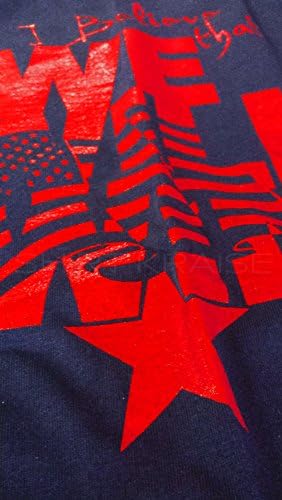 I believe that we will win USA Soccer Mens Jersey USMNT TOP By Shirt Kraise,Large