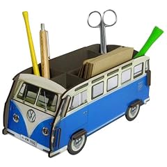 Werkhaus - Stiftebox Stiftek�cher, VW Bulli, Blau/Wei� (WE2005)