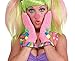 Forum Novelties Women's Circus Sweetie Ruffle Gloves