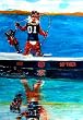 Auburn Painting - Look What the Cat Dragged In
