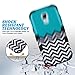 Galaxy S4 Mini Case, ULAK Hybrid (Hard Plastic Shell + Soft Silicone) Protective Rubber Rugged Hard Case for Samsung Galaxy S4 Mini i9190/i9192/i9195 (Follow the Sky/Black)