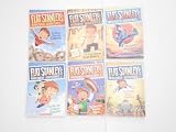 Flat Stanley's Set: Worldwide Adventures , 1-6 (Mount Rushmore Calamity, Great Egyptian Grave Robbery, Japanese Ninja Surprise, Intrepid Canadian Expedition, Amazing Mexican Secret, African Safari Discovery)