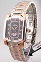 MENS CROTON STEEL TWO TONE 24 HR DATE WATCH CR307964TTBK