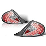 00-02 Dodge Neon Led Tail Light-Chrome Smoke (Pair) by Winjet