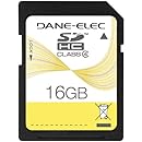 Dane-Elec 16 GB Class 4 SDHC Flash Memory Card DA-SD-16GB-R