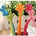 Just Life Kids Gifts Funny Bending Hand Gesture Ballpoint Pen Creative Gift for Student Office Lady 16pcs/lot