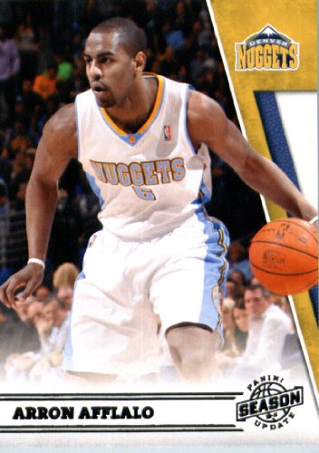 2010/11 Panini Season Update Basketball Card # 129 Arron Afflalo Denver Nuggets In a Protective Screwdown Display Case !