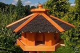 Vogelhaus, Vogelhaeuschen behandelt mit Bitumschindeln