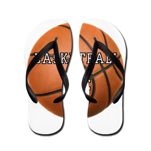Artsmith, Inc. Kid's Flip Flops (Sandals) Basketball Equals Life - Medium