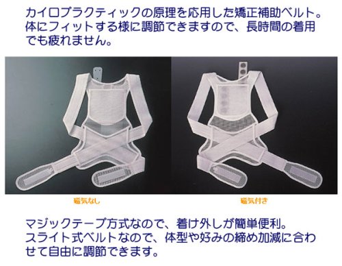 Cover image : 姿勢矯正ベルト(磁気付き)Mサイズ
