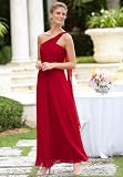 One -Shoulder Gown