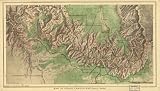1926 Map of Grand Canyon National Park.