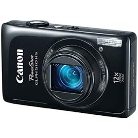 12.1 Megapixel PowerShot ELPH 510 HS Kit (Black) - CANON