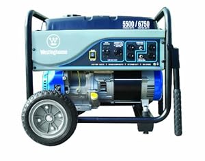 Westinghouse WH5500 Portable Generator, 5500 Running Watts/6750 Starting Watts