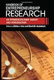 Buy : Handbook of Entrepreneurship Research: An Interdisciplinary Survey and Introduction (International Handbook Series on Entrepreneurship)