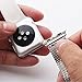 Apple Watch Band, Hapurs Stainless Steel Mesh Replacement Strap Wrist Band Metal Clasp Classic Polishing for Apple Watch (Silver 42mm)Included Adapters