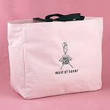 Maid of Honor Tote Bag - Pink