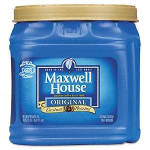 KRAFT FOODS, INC Ground Coffee, Regular, 34.5 oz. Can by Maxwell House�