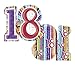 Anagram International Radiant Birthday 18 Foil Balloon, 28 by 26