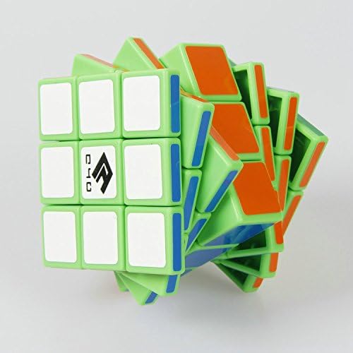 ODOD Cube4U (C4U) 3X3X7 Speed Stickers Rubik's puzzle Cube green