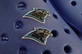 NFL CAROLINA PANTHERS Official Jibbitz Crocs Shoe Charms NEW COMPLETE SET