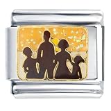 Entire Family Italian Charms Bracelet Link