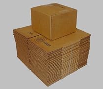 Corrugated Shipping/Storage Box, 200 Lb Capacity, Kraft, 6"x6"x6", 12/Bundle DUCCB7N