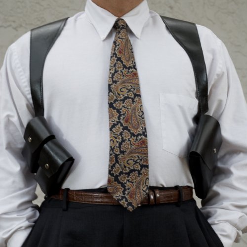 Doublesided Shoulder Holster Style Wallet with secure Removable