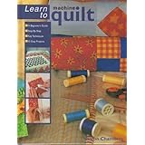 learn to machine quilt