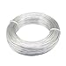 NBEADS 500g Aluminum Wire, Silver, 2.0mm; about 55m/500g