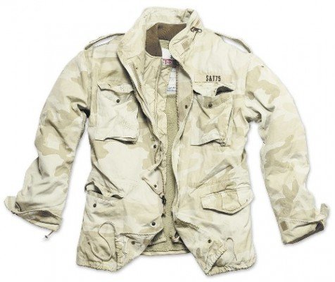 M65 Jacke Regiment Vintage gewaschen -desert-