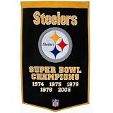 Pittsburgh Steelers Dynasty Banner