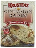 Krusteaz Cinnamon Raisin Supreme Bread Mix, 1 lb 5 oz,  (Pack of 4)