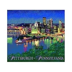 Pittsburgh, Pennsylvania Skyline Coverlet