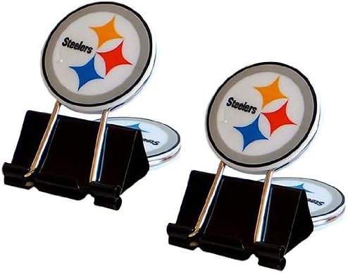 NFL Pittsburgh Steelers MyFanClip Multipurpose Clips (Pack of 2)