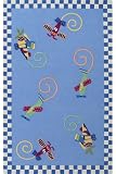 Airplanes Rug 2'x3' Multi