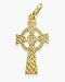 14 Karat Yellow Gold Religious Celtic Cross