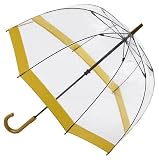 Fulton Birdcage 1 Umbrella Gold Trim