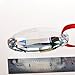 Colorful Oval Drop Hanging Crystals Chandelier Prisms Feng Shui Ornament Window Suncatchers 76mm