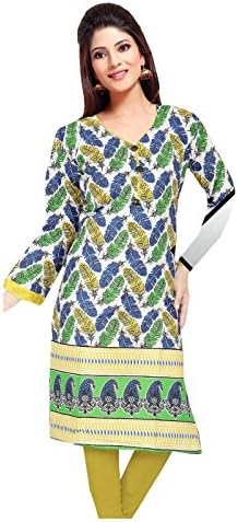 RGN Retails India Bazaar Cotton Long Tunic Top Kurti Blouse_Size_XL_2144